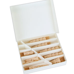 Finger Splint Kit Plastalume® Stax 30 Assorted Sizes Without Fastening Left or Right Hand Beige
