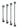 Wall Grab Bar driveª Chrome Finish Knurled Steel