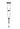 Folding Underarm Crutches Aluminum Frame Youth / Adult / Tall Adult 250 lbs. Weight Capacity
