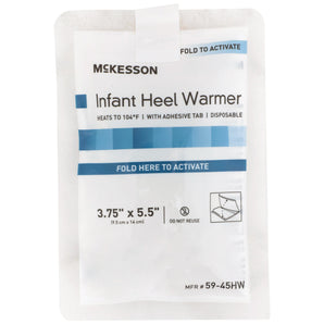 McKesson Infant Heel Warmer, 3¾ x 5½ Inch 3 3/4 X 5 1/2 Inch