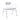 McKesson Knocked Down Bath Transfer Bench Removable Arm Rail 17-1/2 to 22-1/2 Inch Seat Height 400 lbs. Weight Capacity