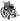 Bariatric Wheelchair driveª Sentra EC Heavy Duty Dual Axle Desk Length Arm Swing-Away Footrest Black Upholstery 20 Inch Seat Width Adult 450 lbs. Weight Capacity