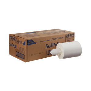 SofPull® White Paper Towel, 4795 Feet, 8 Rolls per Case