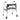 Clever-Lite LS Aluminum Dual Release Folding Walker, 29.5 – 39 Inch Height