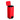 McKesson Red Square Step-On Trash Can, 8 gallon, Case, view 2