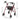 McKesson Red Four-Wheel Rollator, Case, view 2