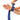 Posey® Twice-As-Tough® Stretcher Cuff Restraint, 2-1/2 x 12 Inch, Regular, Blue — Mfr # 2750