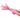 Micro-Touch NitraFree Nitrile Exam Glove, Large, Pink, Case of 10, view 3
