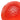 CanDo Standard Circular Gel Squeeze Ball, Red, Light, view 4