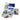 First Aid Only Ten-Person First Aid Kit, Plastic Case with Dividers, Case of 10, view 3
