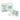 3M Tegaderm Transparent Sterile Film Dressing, 2-3/8 x 2¾ Inch, Case of 4 boxes (400 total)