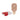 New Image™ 18123 2-Piece Beige Colostomy Pouch, Pre-cut to Fit 57mm Stomas, Red — Mfr # 18123