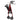 McKesson Bariatric Red Folding Steel Four-Wheel Rollator, view 2
