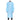 McKesson Open Back Over-the-Head Protective Procedure Gown, Universal, Blue — Mfr # 18-8576A