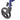 Drive Steel Rollator with 6 Inch Wheels, Blue, view 7