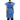 Graham Medical Exam Gown, Medium/Large, Blue — Mfr # 70234N, view 2