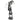 McKesson Folding Aluminum Four-Wheel Rollator, Silver, view 4