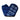 McKesson Slipper Socks, Single Tread, Bariatric, Kingfisher Blue — Mfr # 16-BXW-1099