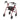 McKesson Red Four-Wheel Rollator, Case