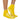 Care-Steps® Double Tread High-Risk Slipper Socks, Medium, Yellow — Mfr # 80180
