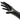 NitriDerm Ultra Black Nitrile Exam Glove, Small, Black, Case of 10 boxes (1,000 total), view 3