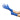Protexis Blue with Neu-Thera Polyisoprene Surgical Glove, Size 6.5, Blue, Case of 4 boxes (200 total), view 4