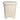 McKesson Waste Can with Step-On Pedal, Plastic, Beige, 15.16 x 14.37 x 18.9 Inch, Case
