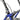 Drive Steel Rollator with 6 Inch Wheels, Blue, view 5