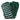 Posey® Fall Management Slipper Socks, Green, One Size Fits Most — Mfr # 6239G