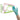 Esteem Stretch Nitrile Exam Glove, Medium, Teal, Case of 10 boxes (1,500 total)