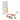 McKesson Sprague-Rappaport Stethoscope, 22 Inch, Orange, Case of 20