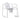 McKesson Fixed Arm Steel Folding Commode Chair, 15.5 – 22 Inch, view 3