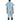 Reusable Patient Exam Gown, One Size Fits Most, Blue — Mfr # V61-0100PT, view 2