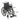 McKesson Manual Lightweight Wheelchair, 18 Inch Seat Width, view 5