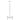 McKesson IV Pole, Four Legs with Casters, Two Hooks