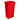 McKesson Waste Can with Step-On Pedal, Plastic, Red, 15.16 x 14.76 x 26.57 Inch, Case, view 2