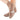 Pillow Paws® Ankle High Double Imprint Terries™ Slipper Socks, Extra Large, Light Brown — Mfr # 1097-001