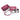 McKesson Premium Reusable Pocket Aneroid and Stethoscope Combo Set, Magenta, Case of 12
