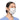 Halyard Procedure Mask, Pleated, One Size Fits Most, Yellow — Mfr # 47117, view 2