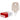 New Image™ 18013 2-Piece Ultra Clear Ostomy Pouch, Pre-cut to Fit 57 mm, Red — Mfr # 18013