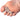 Pedifix Toe Crest Pad, Large, for Right Feet, Pack of 3, view 2