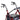 Drive Duet Four-Wheel Rollator, Burgundy, view 6
