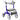 4 Wheel Rollator drive™ Nitro DLX Blue Adjustable Height / Lightweight / Folding Aluminum Frame