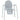 Commode Chair McKesson Fixed Arms Steel Frame Back Bar 13-3/4 Inch Seat Width