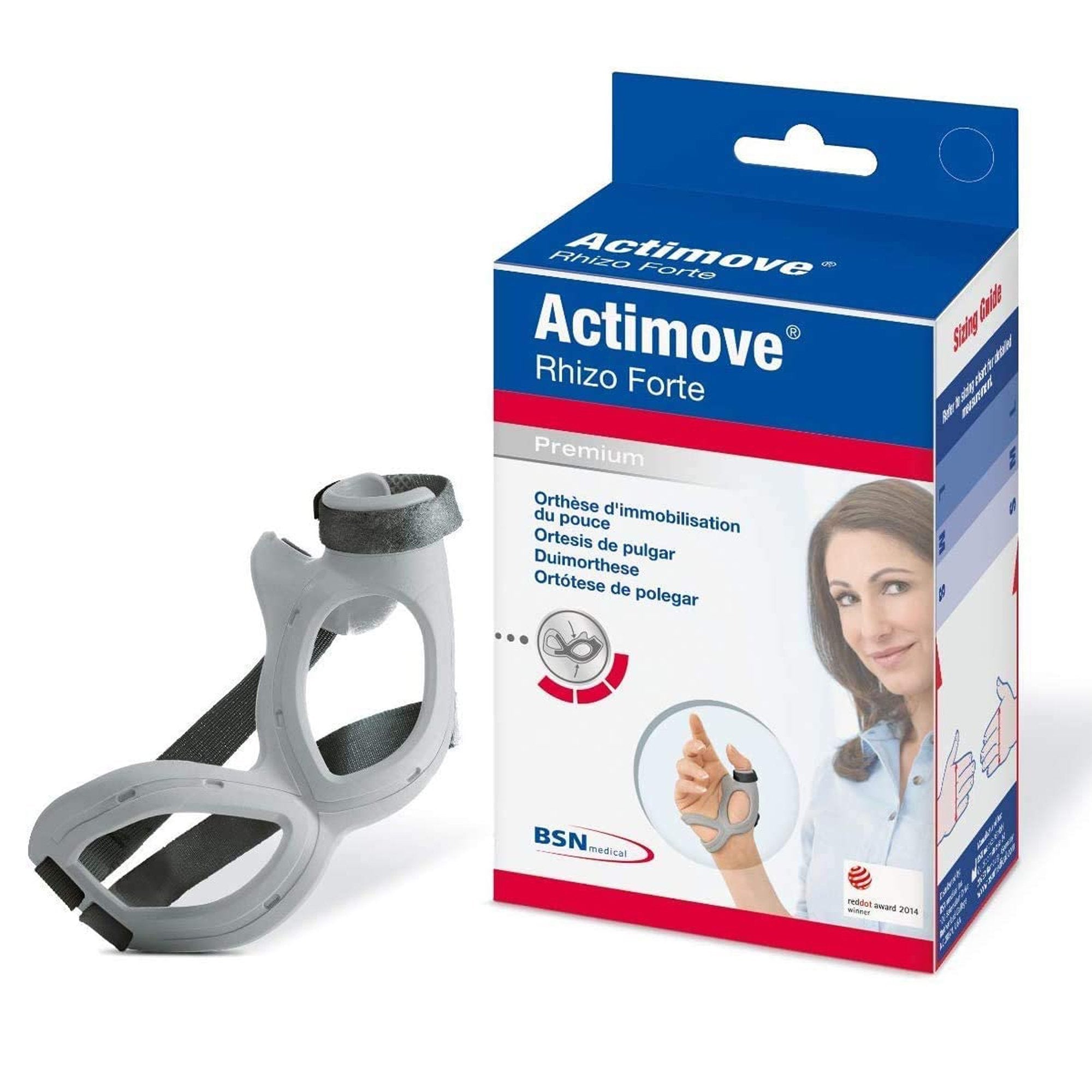 Thumb Support Actimove® Rhizo Forte Large Gray