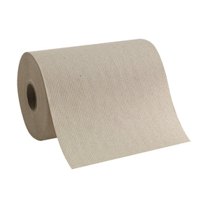 Pacific Blue Basic™ Brown Paper Towel, 7-7/8 Inch x 350 Foot, 12 Rolls per Case