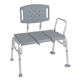 McKesson Knocked Down Bariatric Bath Transfer Bench 500 lbs. Weight Capacity