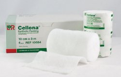 Orthopedic Padding Roll Self-Adherent Cellona® 4 Inch X 3.3 Yard Synthetic NonSterile