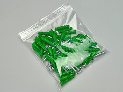 Reclosable Bag Clear Line 5 X 7 Inch LDPE Clear Zipper / Seal Top Closure