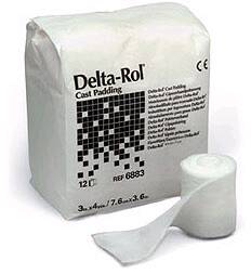 Cast Padding Undercast Delta-Rol® 3 Inch X 4 Yard Synthetic NonSterile